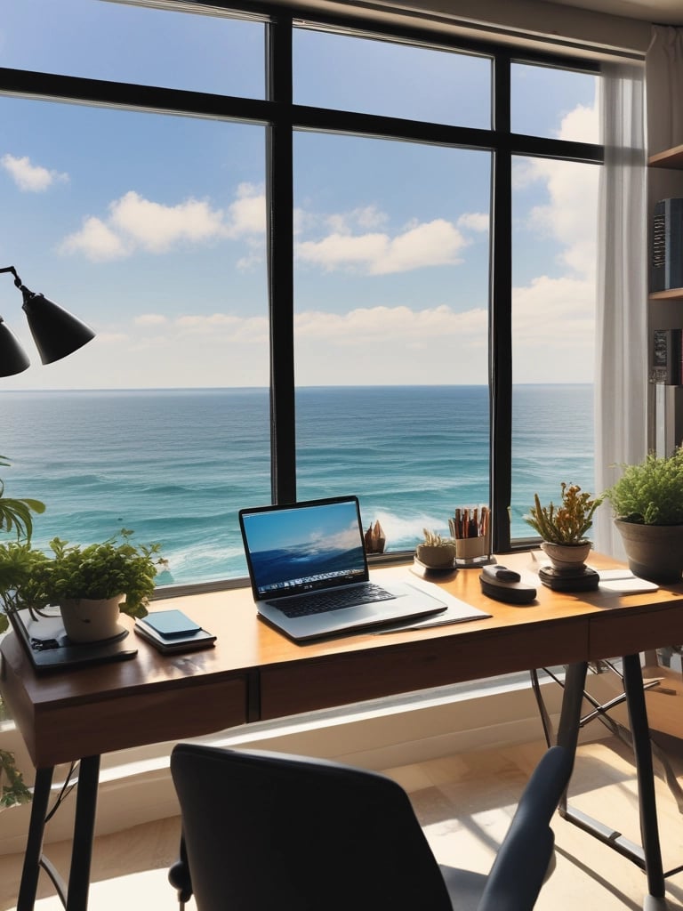 A vibrant, artsy depiction of an open digital manual glowing with golden light against a purple background.