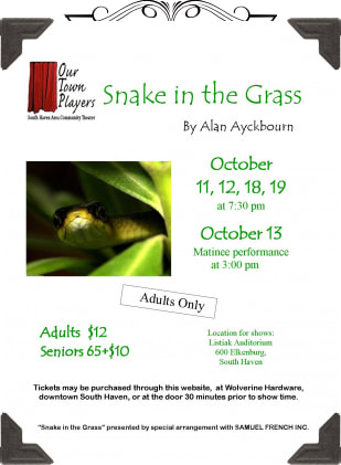 Snake In The Grass Poster