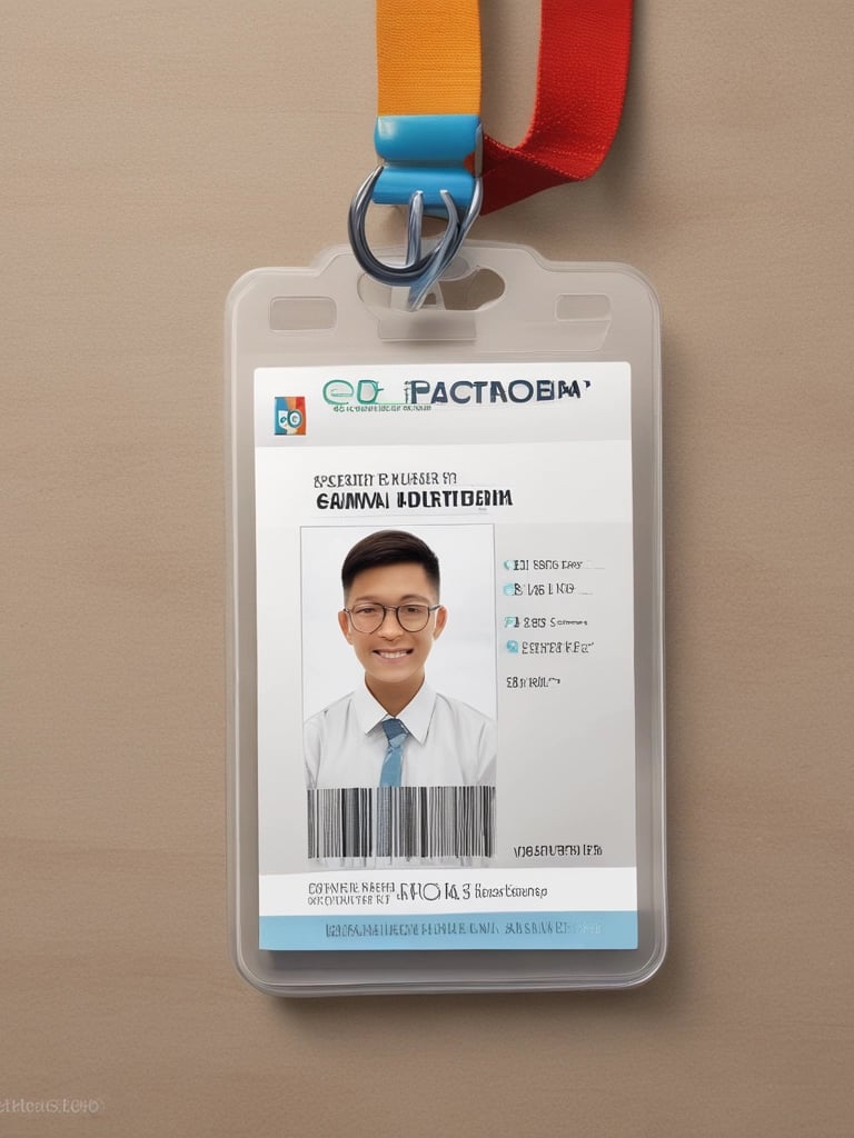 A black tablecloth with the words 'PRODUCT SCHOOL' covers a rectangular table. Stacks of books are neatly arranged on the left side of the table, while several papers with pens are laid out on the right. The backdrop features an industrial-style brick wall, and a plant can be seen to the side of the table.