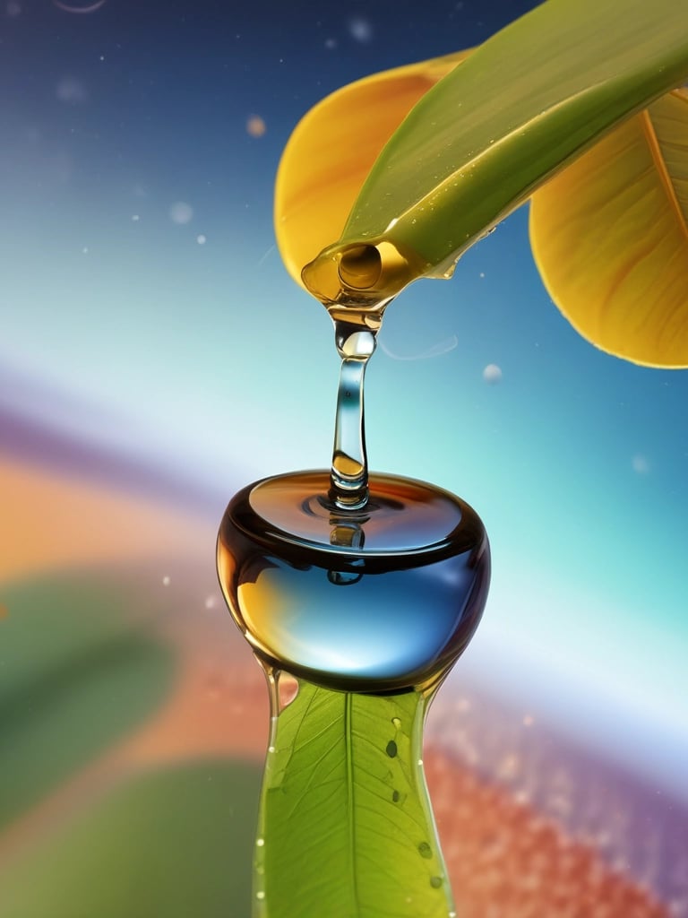 An elegant hair straightener resting on a vanity with soft lighting.