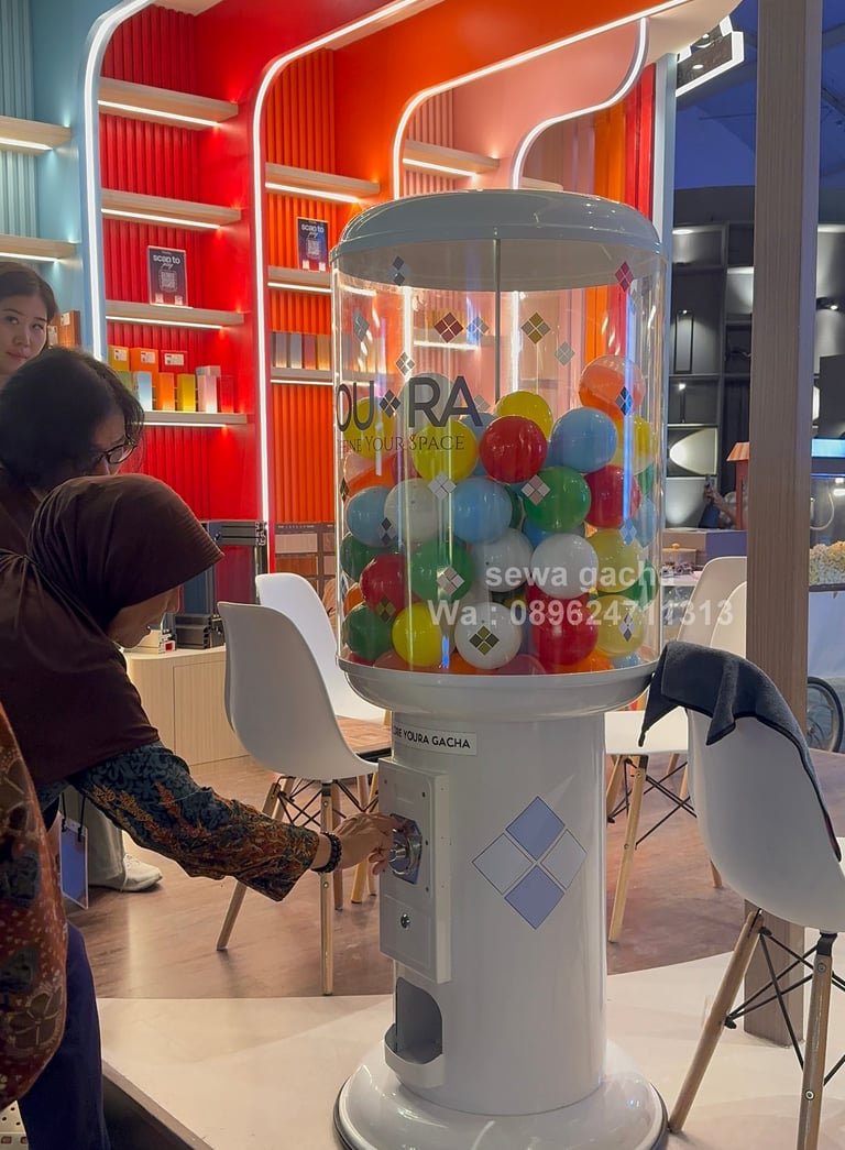 sewa gacha gachapon jabodetabek