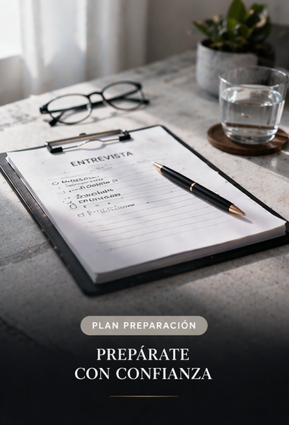 Plan preparación - Psicológico laboral - Sesión para entrevistas