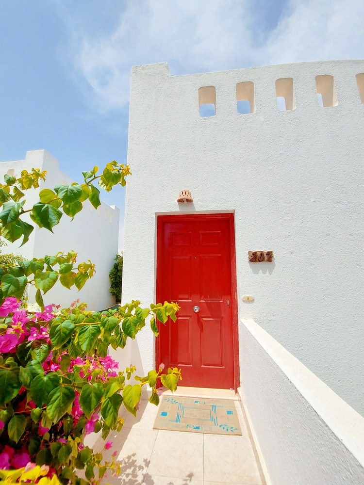 DELTA 1 bedroom first floor private entrance balcony on pool SHARM EL SHEIKH PROPERTY FOR RENT 