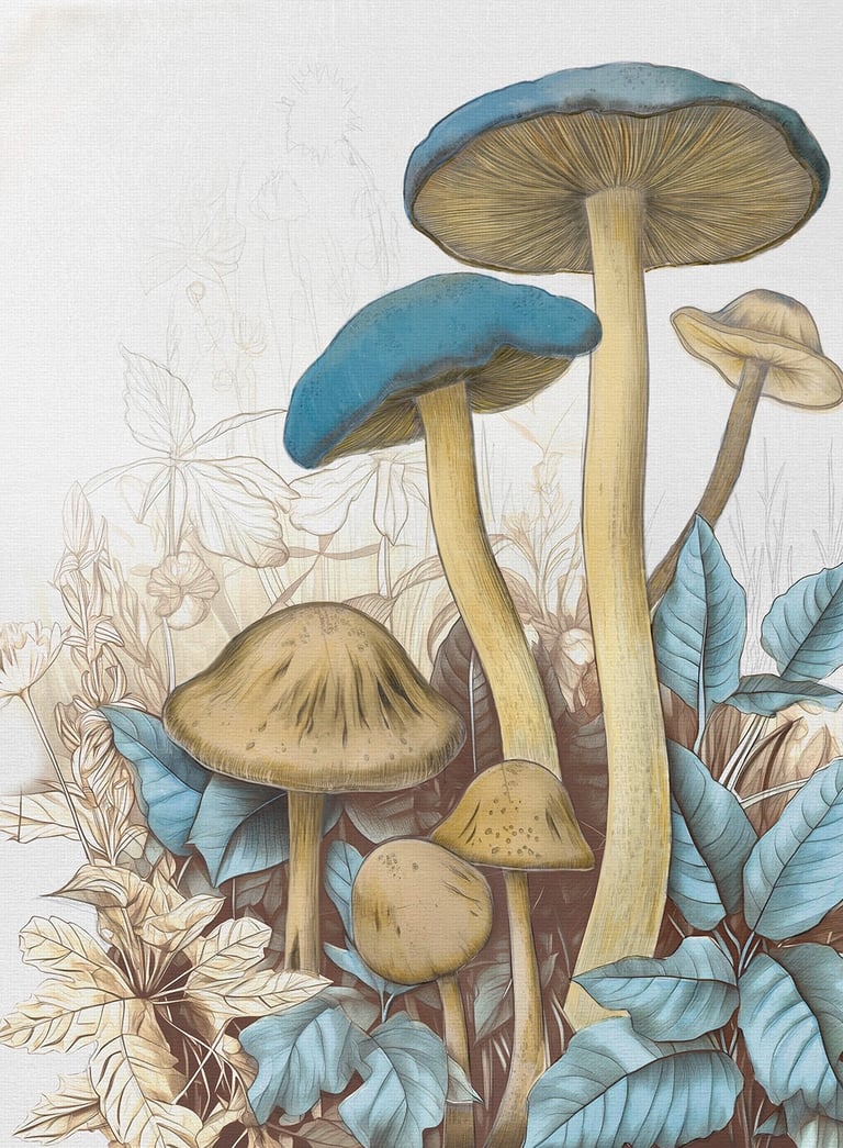 "Fungal harmony" by Sezer Ali, 2024