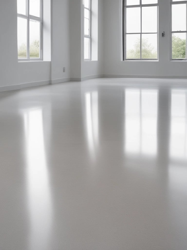 Close-up of eco-friendly cleaning products arranged neatly on a wooden shelf