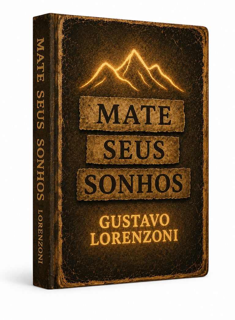 Capa Livro Mate Seus Sonhos