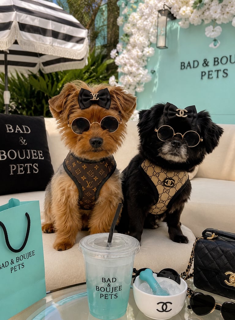 Bad & Boujee Pets Summer fun small dogs