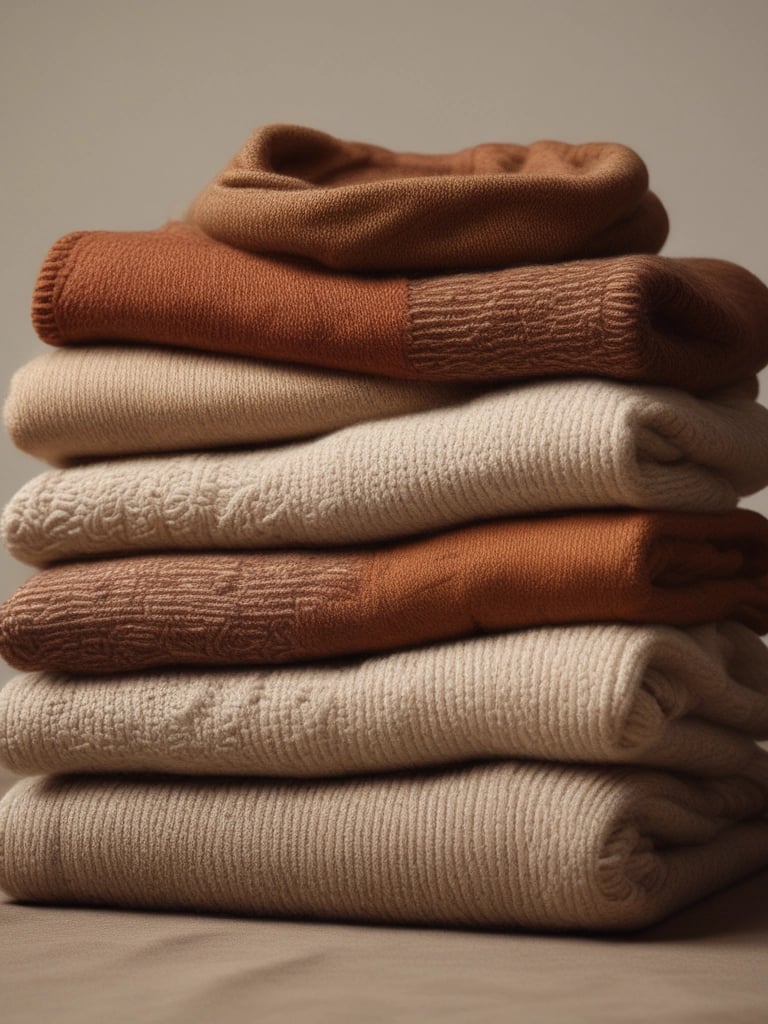 Close-up of denim jeans with visible stitching and natural folds, laid out flat