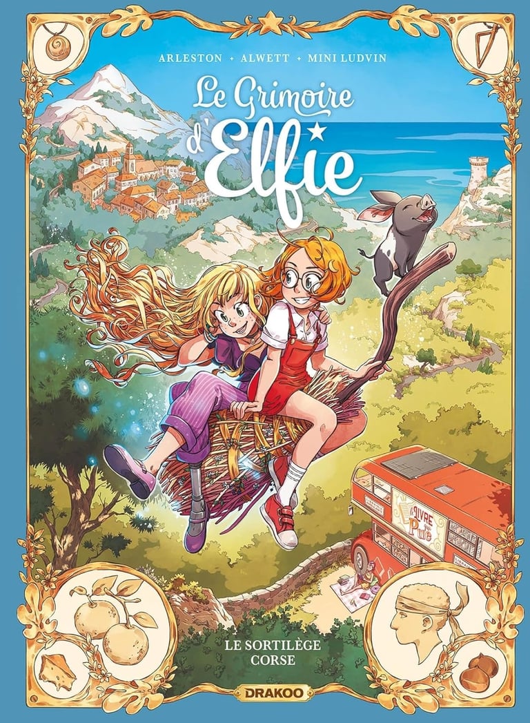 Première de couverture de la BD Le Grimoire d'Elfie 6