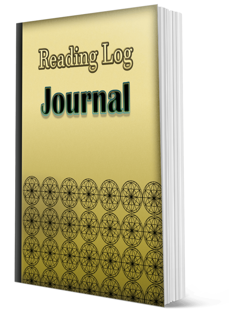Reading Log Journal Cover
