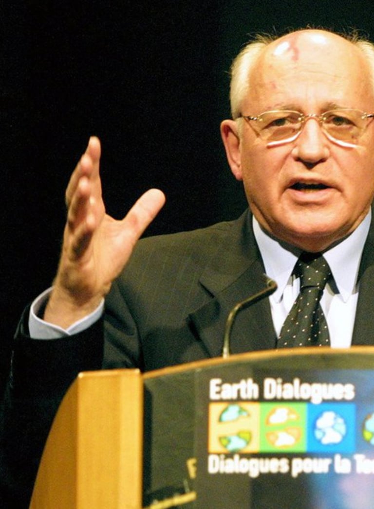 mikhail gorbachev earth dialogues