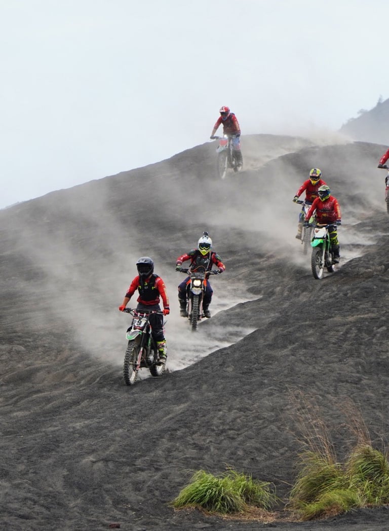 Bali Volcano and Jungle Dirt Bike Tour
