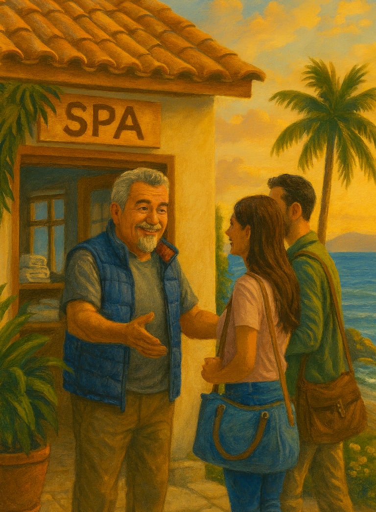 Relaxing hot stone massage and professional spa treatments in a luxury Alanya wellness center