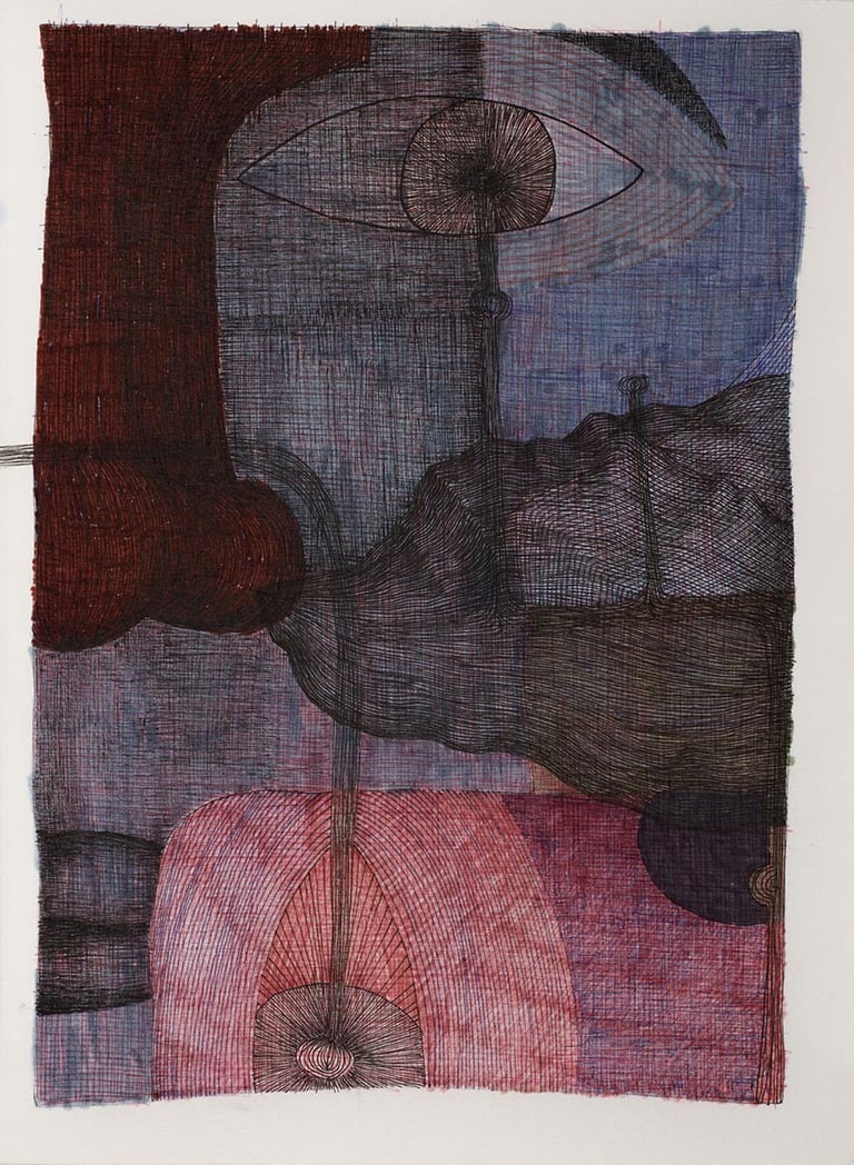 dessin bic 4 couleurs et encres