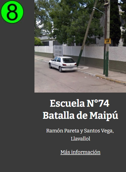 EP Escuela Primaria 74 Llavallol