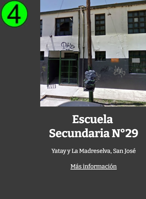 ES Escuela Secundaria 29 San Jose Temperley