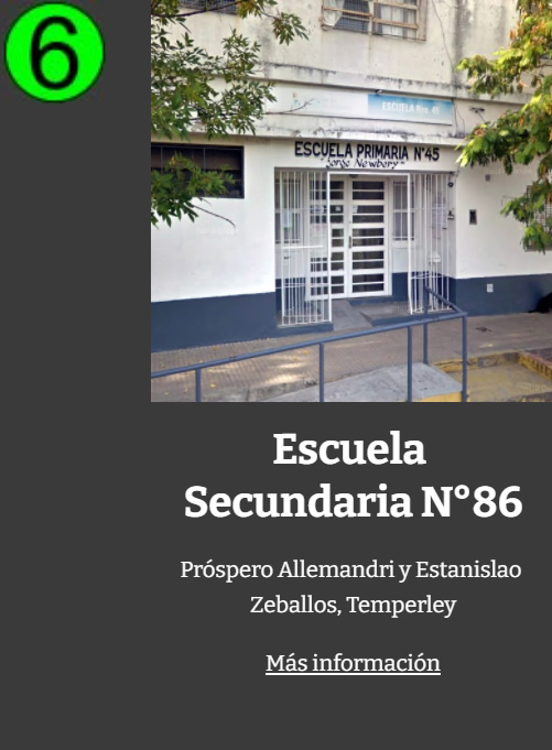 ES Escuela Secundaria 86 Temperley