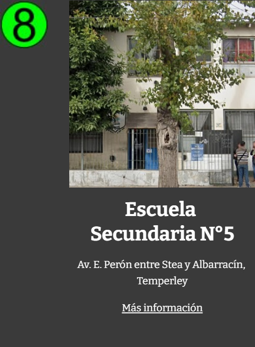 ES Escuela Secundaria 5 Temperley