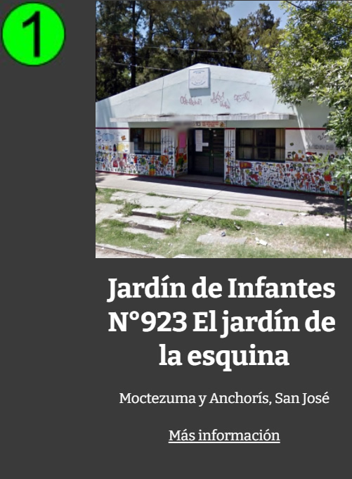 Jardin de Infantes 923 San Jose Temperley