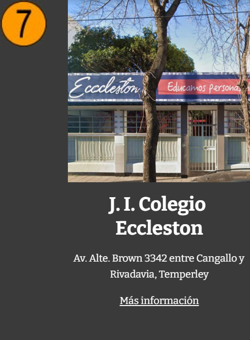 Jardin de Infantes Eccleston Temperley