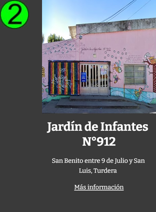 Jardin de Infantes 912 Turdera