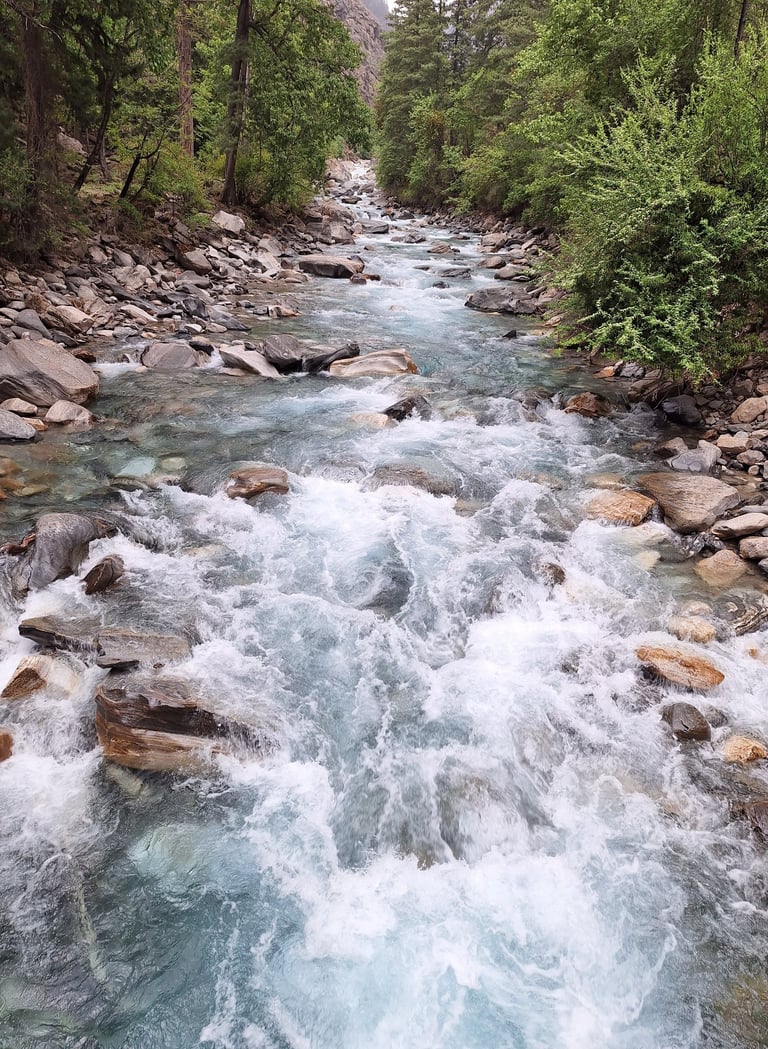 river in Dolpo
