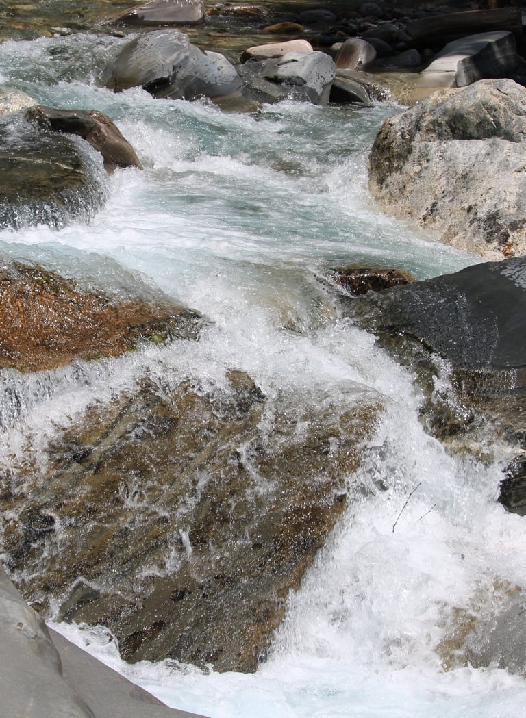 river in Dolpo