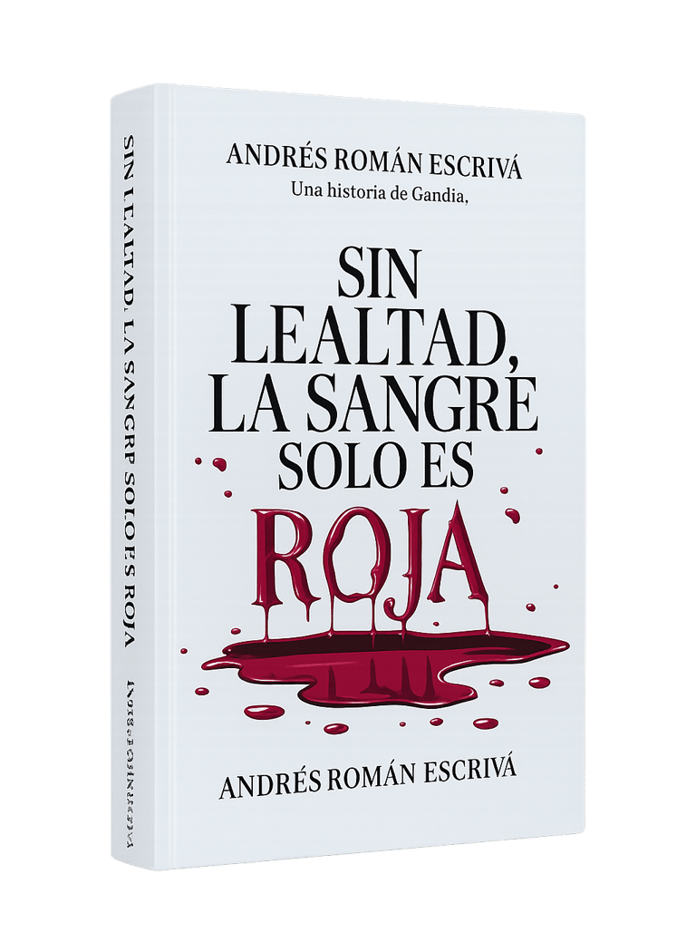 Imagen digital del libro Sin lealtad, la sangre solo es roja.