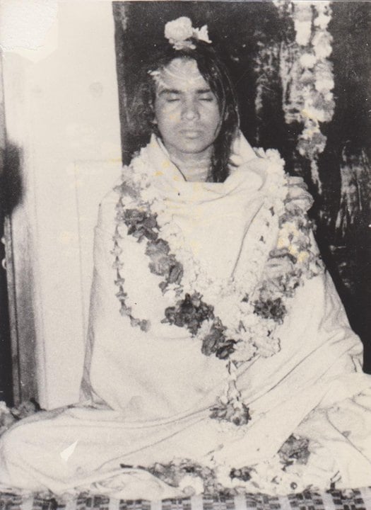 Shri Babaji Mahavatar in meditazione