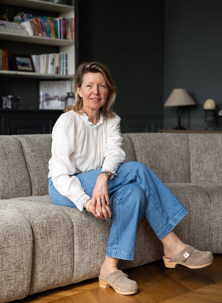 Céline Richet architecte Reims et Propriétaire de la Maison Rouge à Beaurieux https://lamaison-rouge