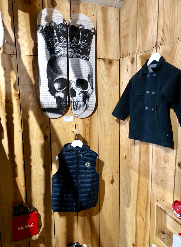 Deco skates au Boudoir des Louloux