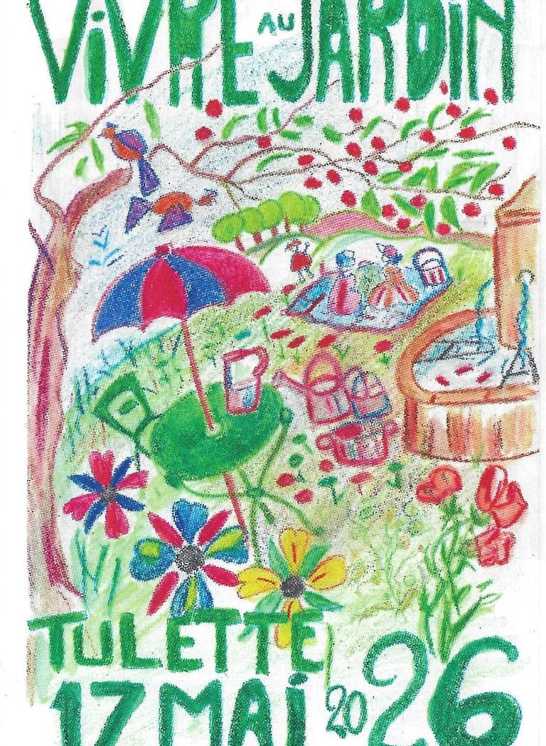 expo vivre au jardin Tulette Wilfrid Bricourt