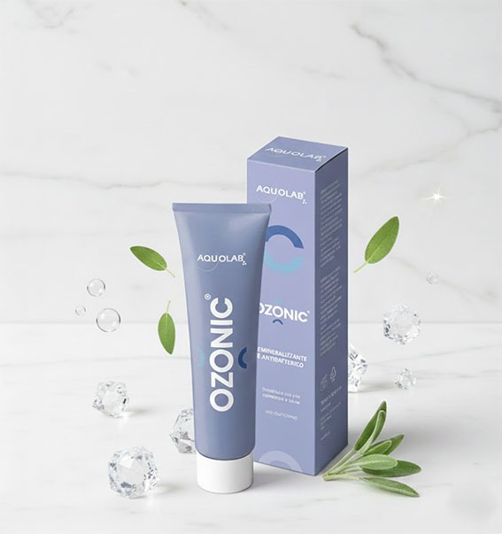 Dentifrice naturel à l'ozone pour implant dentaire