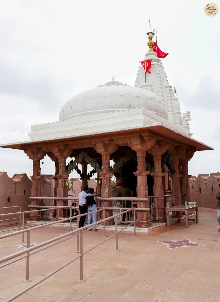 Chamunda Mata Temple inside Mehrangarh Fort Jodhpur, a sacred shrine of devotion.