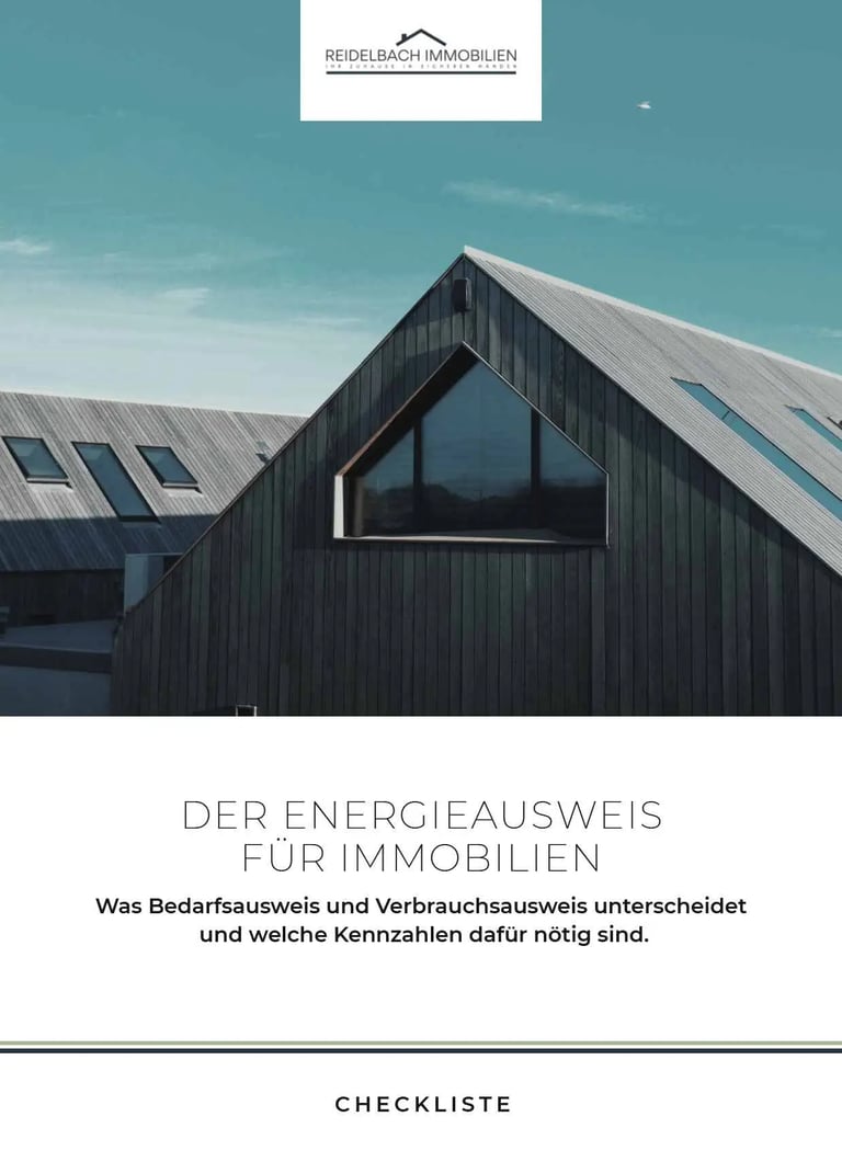 Checkliste für den verbrauchsorientierten Energieausweis in Fürth – Reidelbach Immobilien