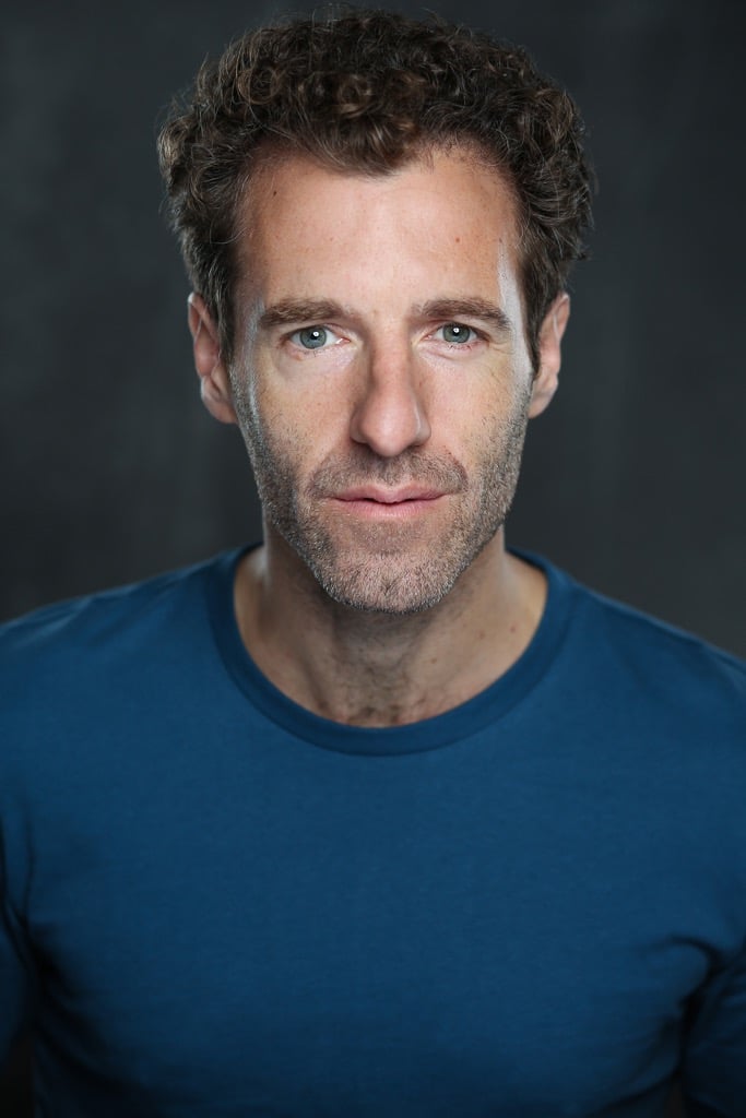 Film production company producer/director James Rose wearing a blue shirt