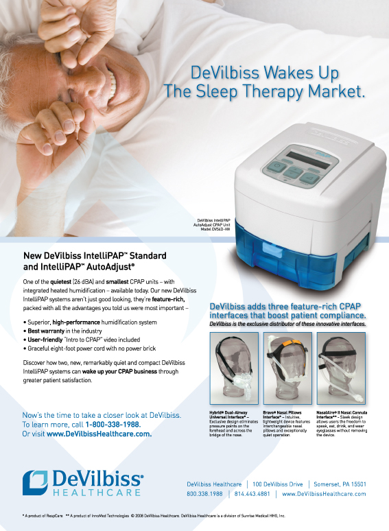 Trade ad for CPAP device.