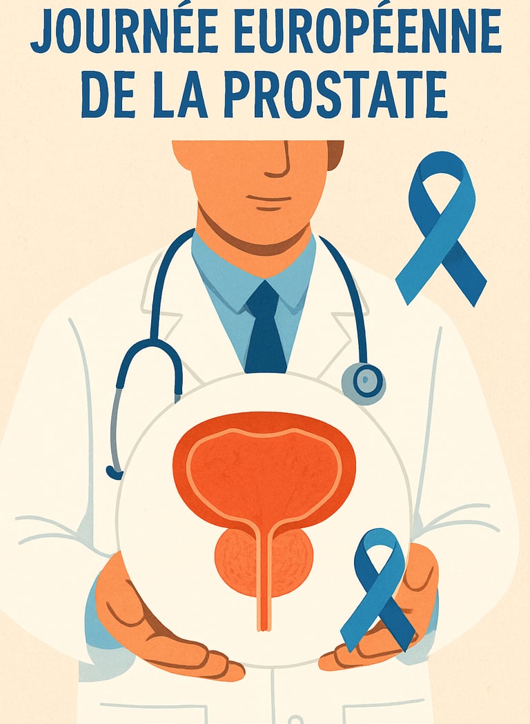 illustration pour la journée européenne de la prostate