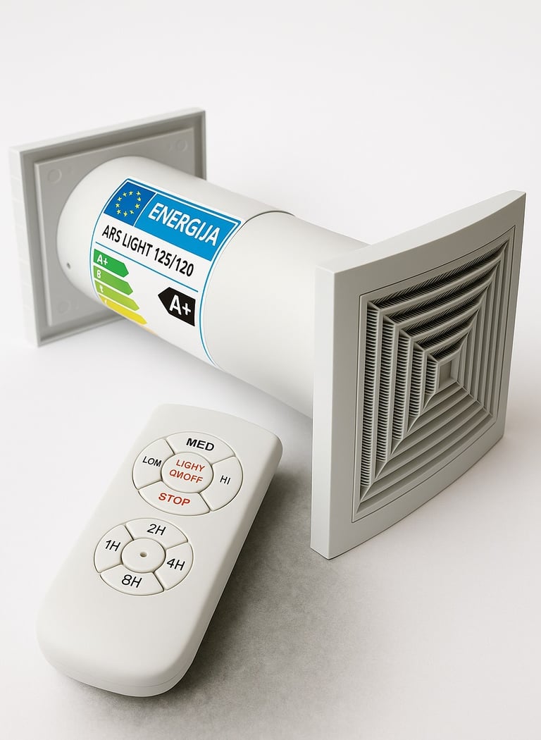 ARS LIGHT minirekuperatorius