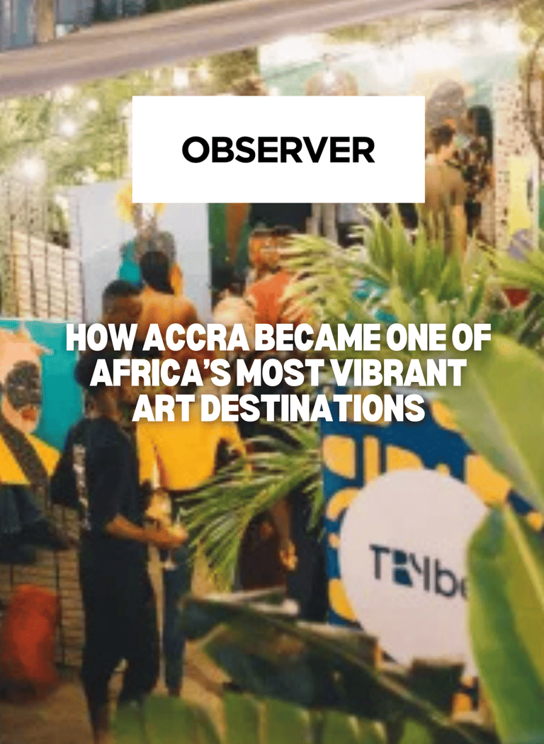 How Accra Became One of Africa’s Most Vibrant Art Destinations