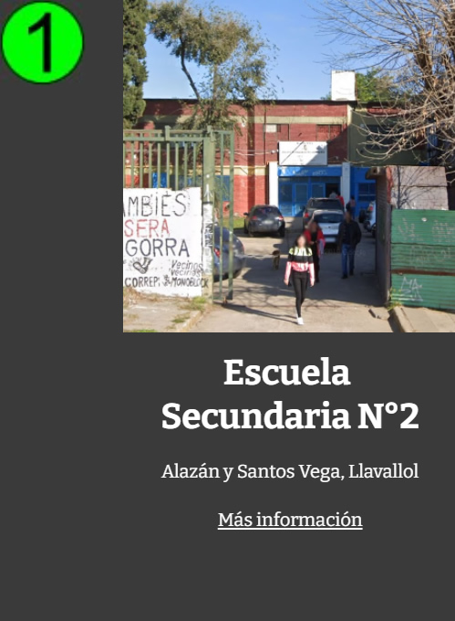 ES Escuela Secundaria 2 Llavallol