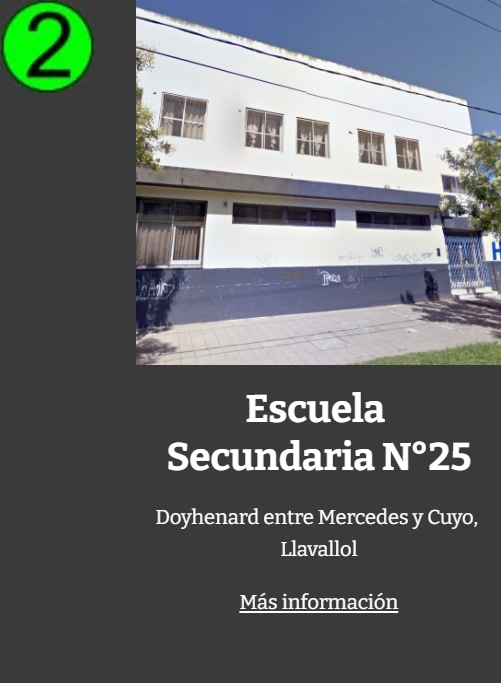 ES Escuela Secundaria 25 Llavallol