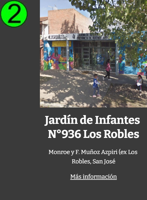 Jardin de Infantes 936 San Jose Temperley