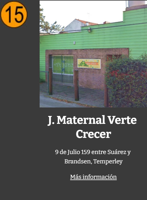Jardin Maternal Verte Crecer Temperley