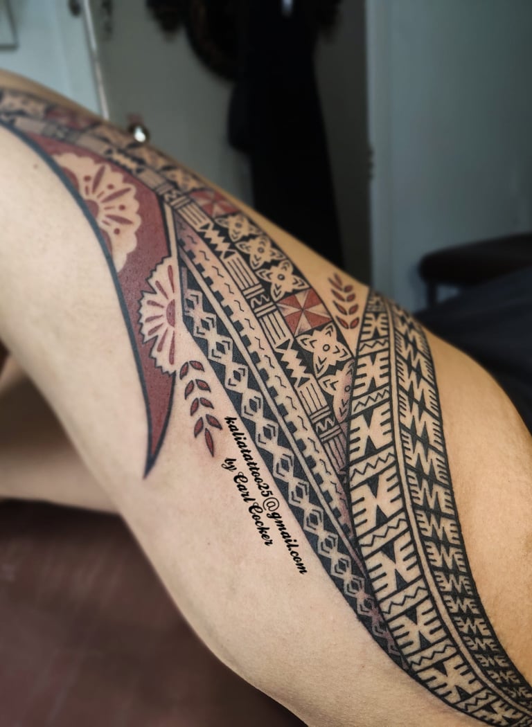 carl cocker polynesian tattoo artist brisbane sydney perth melbourne australia  fiji tattoo