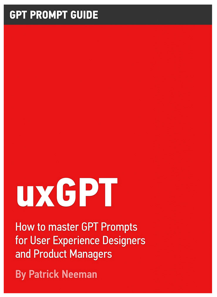 Cover of book "uxGPT"