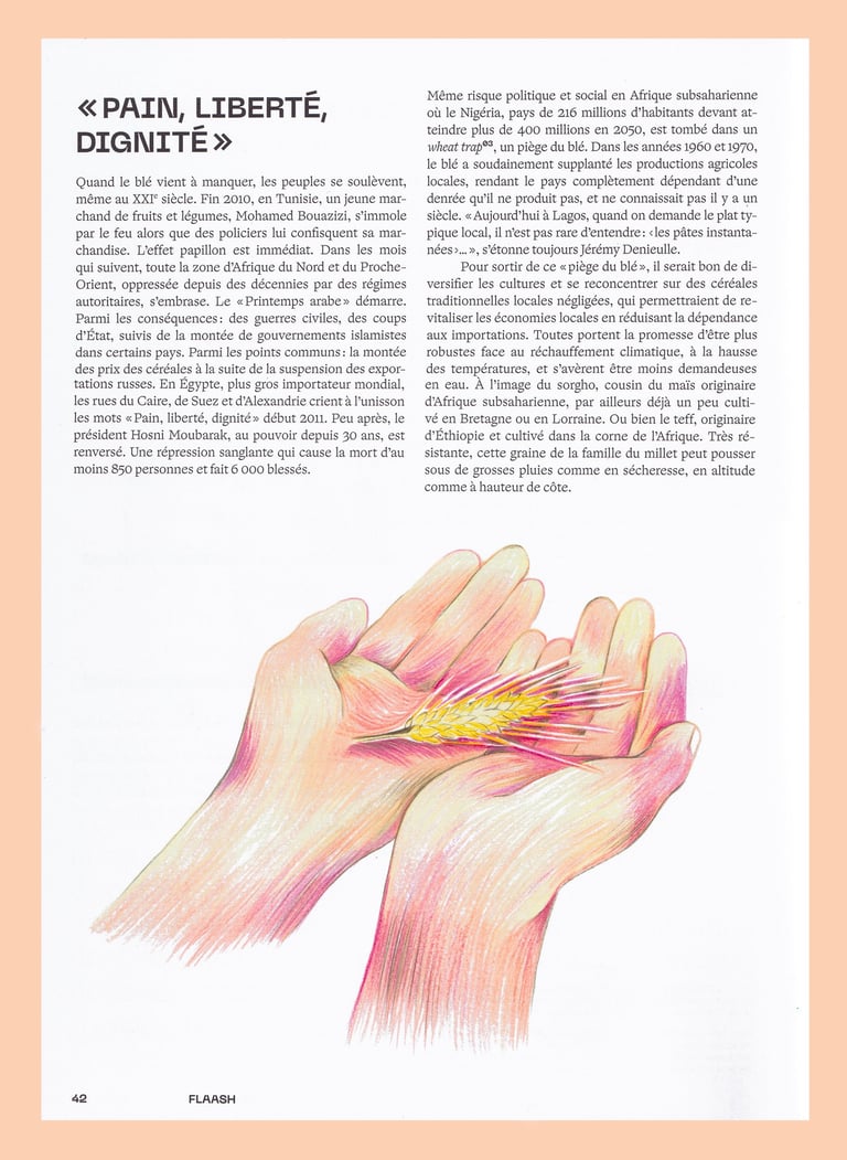 a person holding a piece of paper with a drawing of a hand holding a piece