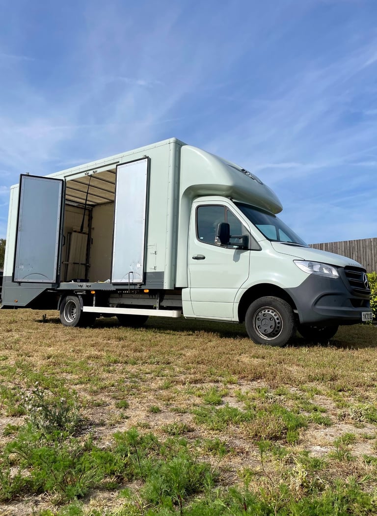 Side view of 468 Logistics van