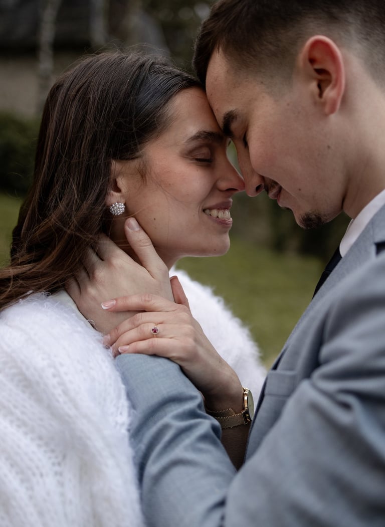 Séance couple mariage