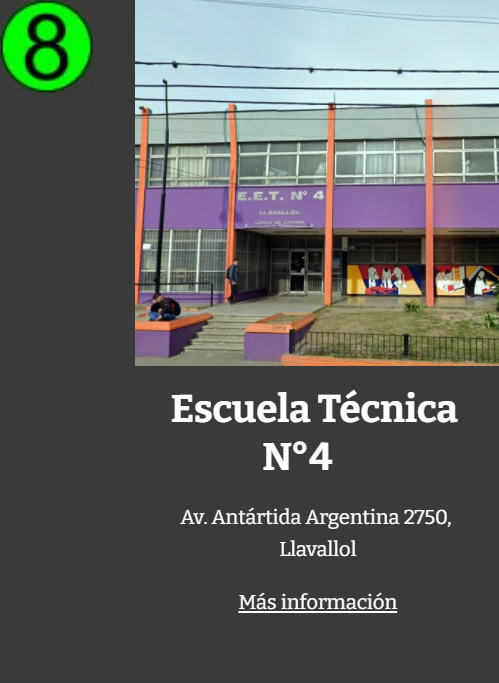ET Escuela Tecnica 4 Llavallol